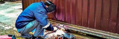 сварка ворот в Партизанске